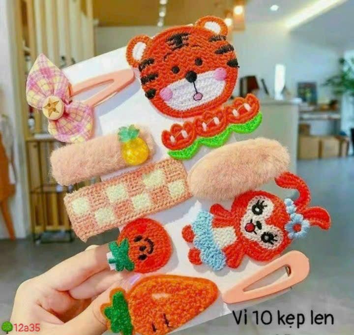 SET KẸP 10 CHI TIẾT CHO BÉ